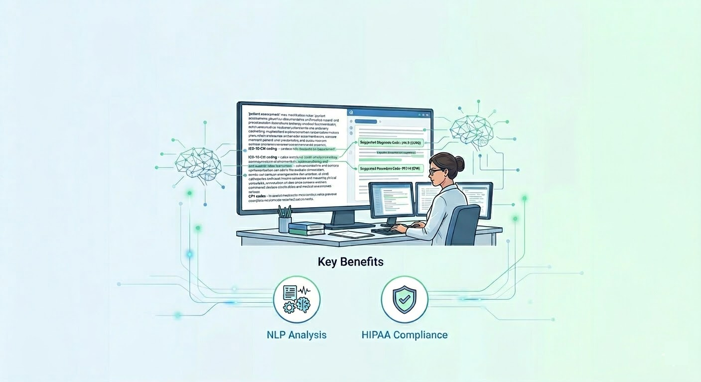 Advanced AI Clinical Documentation Analysis - AI-powered medical coding solution